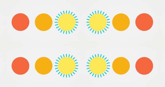 102 4K时尚纯色色块动画背景