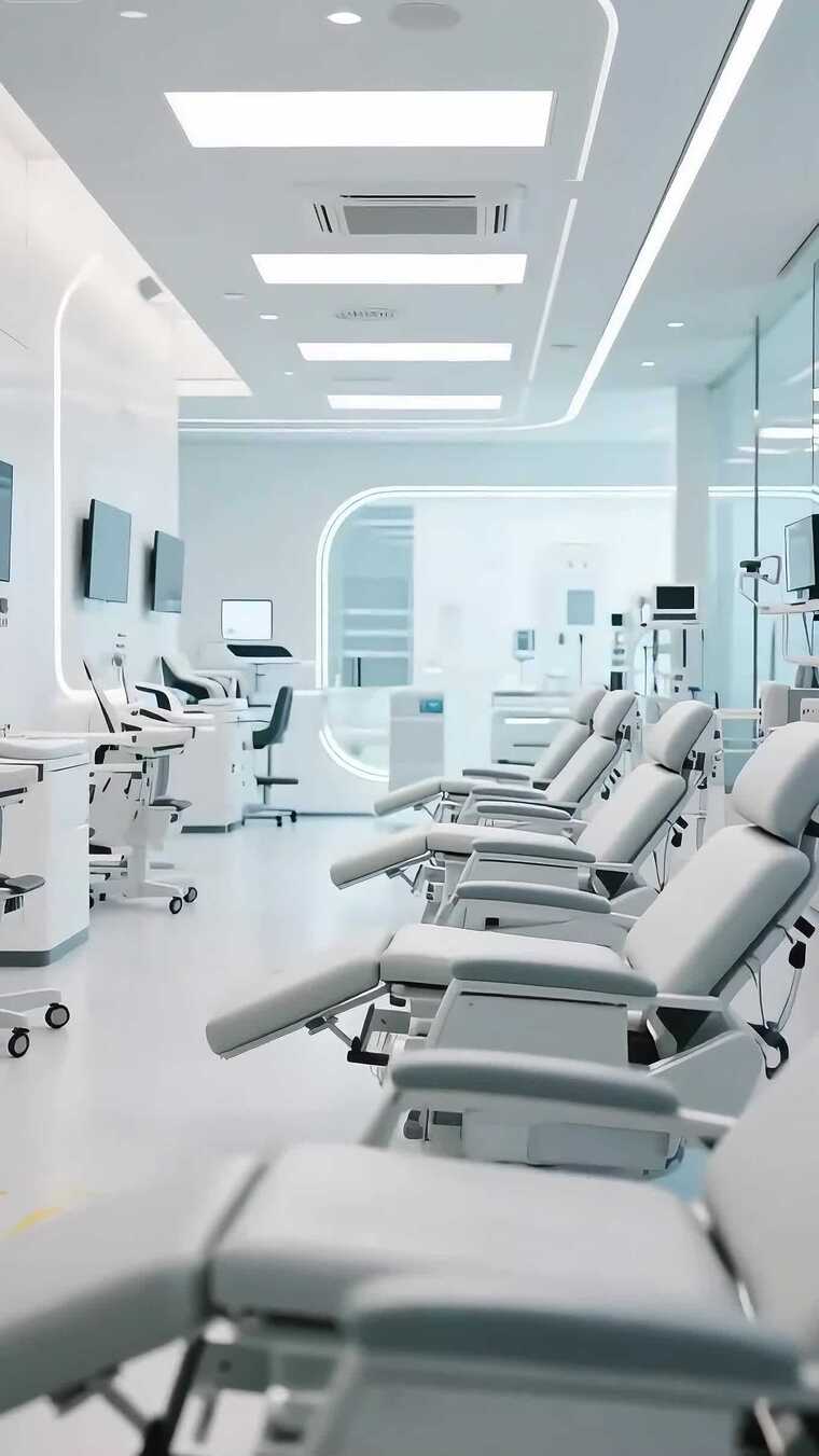 现代化医院诊疗室内部场景