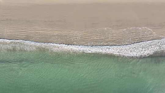 海边沙滩海水海浪俯拍3