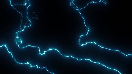雷电特效素材