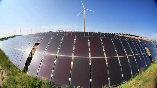 光伏风力发电新能源多晶硅太阳能固定移动