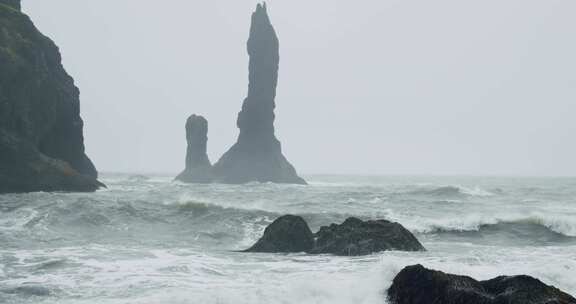 冰岛，海洋，海，海滩