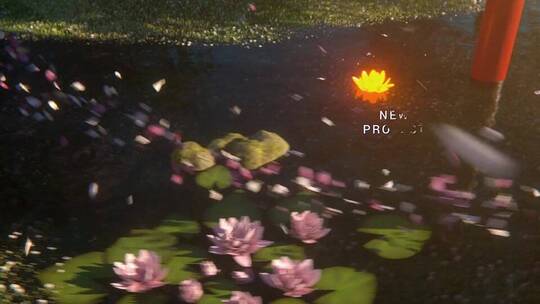 樱花-日本揭幕战美丽日本富士清新动感AE模板AE视频素材教程下载