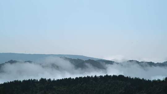 4k山川云海延时