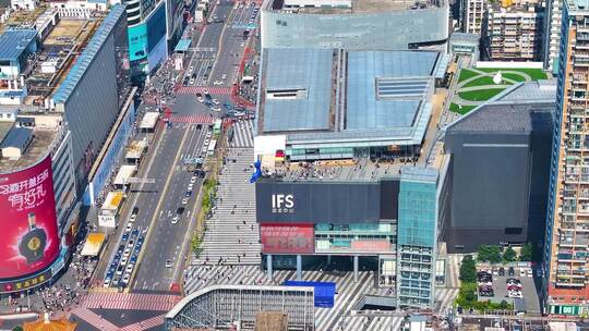 湖南长沙城市地标风景航拍风光美景视频素材模板下载