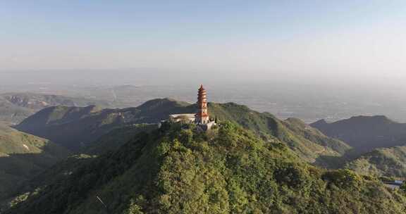 山西 临汾 襄汾 塔山 崇山宝塔