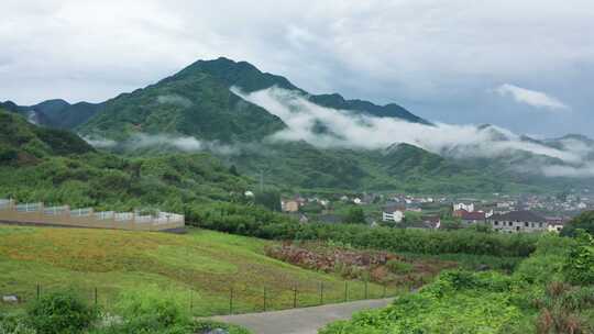 杭州临安天目山云雾仙境航拍