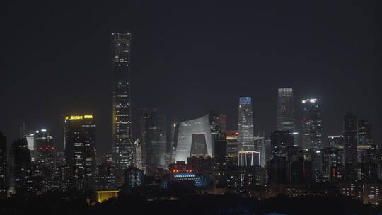 城市夜景 办公楼夜景