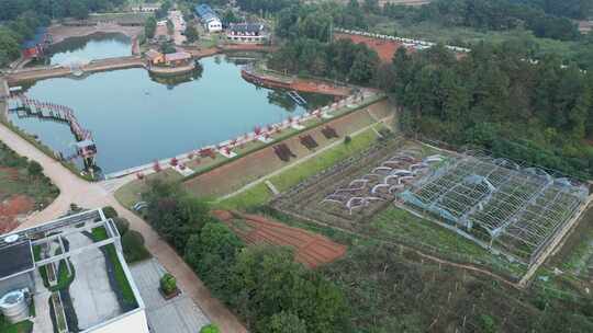 衡东风景枫仙岭景区航拍