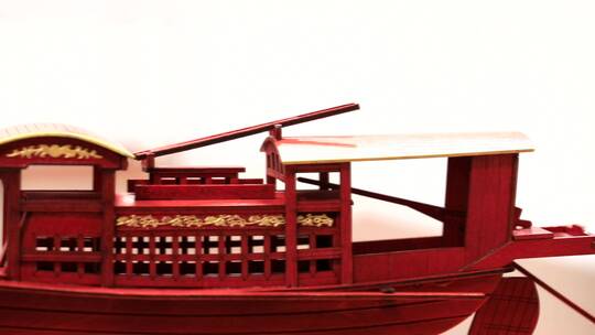 嘉兴南湖红船摆件模型