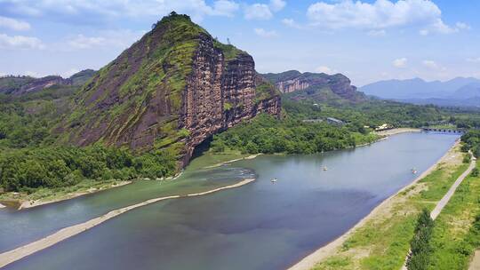 航拍龙虎山风景名胜区