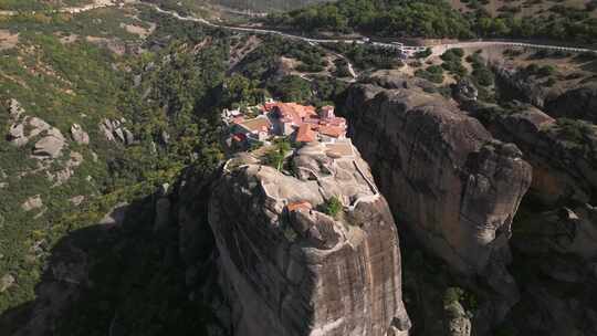 Meteora，修道院，卡拉巴卡，希腊