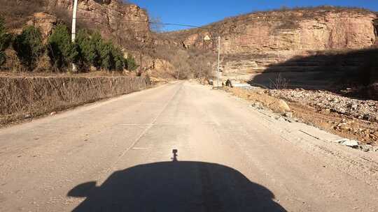 移动 道路 自然风景