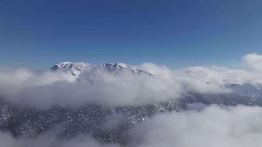 希腊，山脉，山峰，峰会