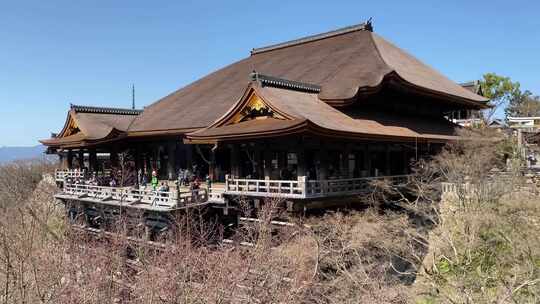 寺庙寺院祈福禅修禅意风景意境古建筑素材视频素材模板下载