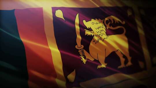 斯里兰卡国旗动画HD
