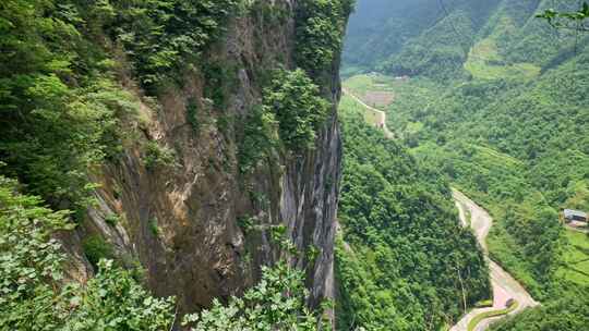 湖北恩施鹿苑坪景区旅游景色景物