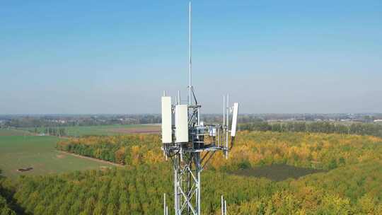 5g 信号基站 信号塔  移动 联通 电信 广电视频素材模板下载