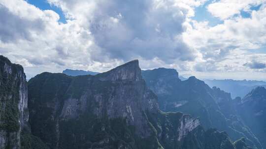 4K湖南张家界天门山景区延时摄影