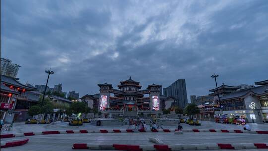 西安大唐西市夜景