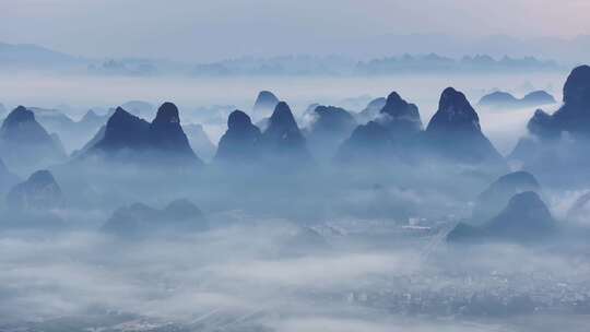 【桂林山水合集】水墨桂林山水