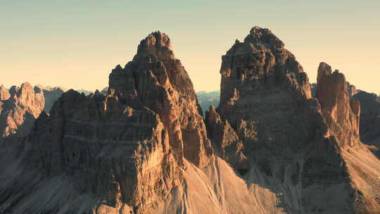 意大利阿尔卑斯山Tre Cime Di视频素材模板下载