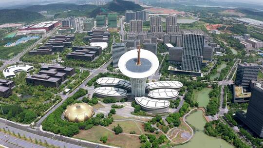 【航拍】武汉未来科技城05-新能源研究院