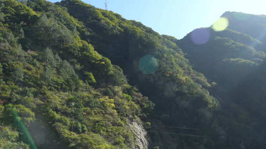 秦岭山脉秋季风景