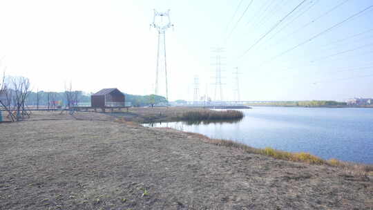 武汉东西湖黄塘湖公园风景