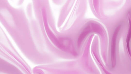 粉色柔软光滑的布料背景动画