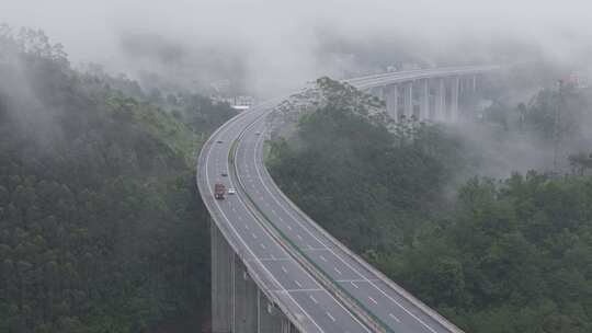 高速航拍航拍汽车