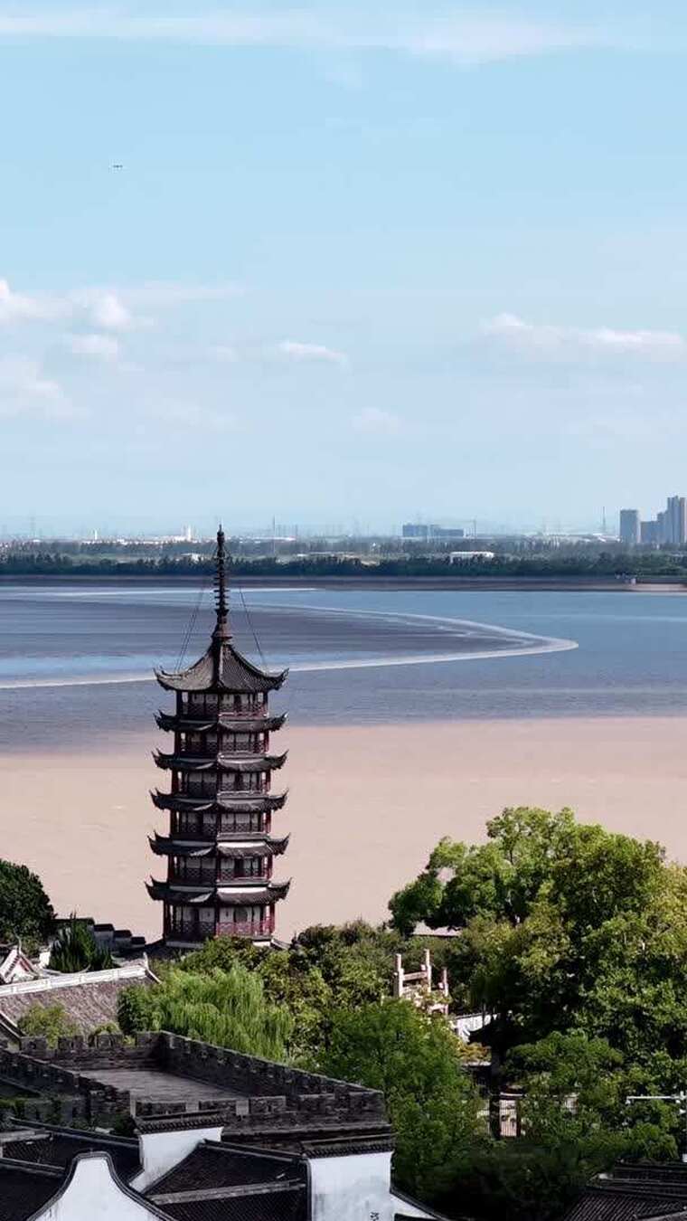 钱塘江大潮 一线潮 交叉潮 鱼鳞潮-竖屏合集