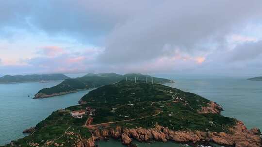 4K航拍海岛自然风光视频素材模板下载
