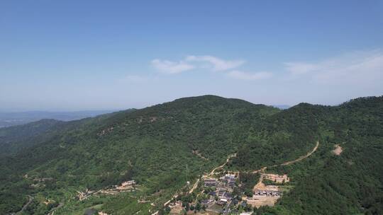 大山高山航拍大山深处