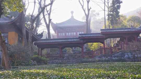 杭州永福禅寺建筑风景