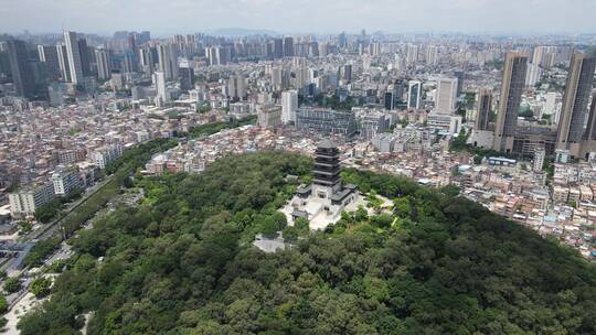 佛山城区航拍