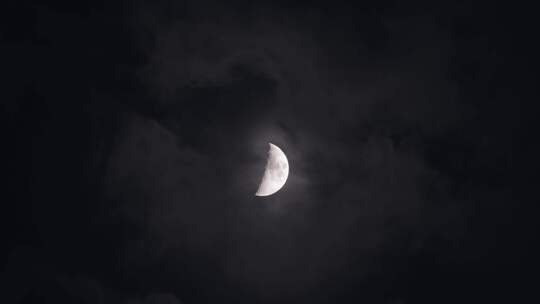 月升月落