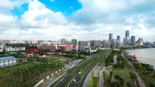 上海西岸商业区与前滩国际商务区