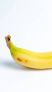 新鲜香蕉特写4k滑轨平移拍摄