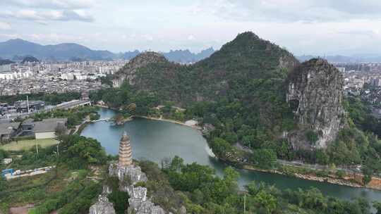 中国广西壮族自治区桂林市七星区穿山景区