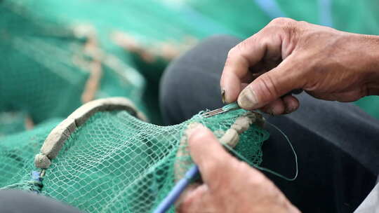 缝渔网