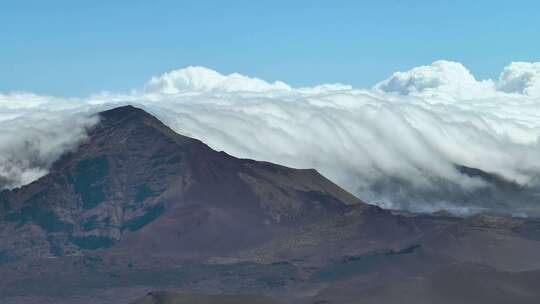 延时云山景观