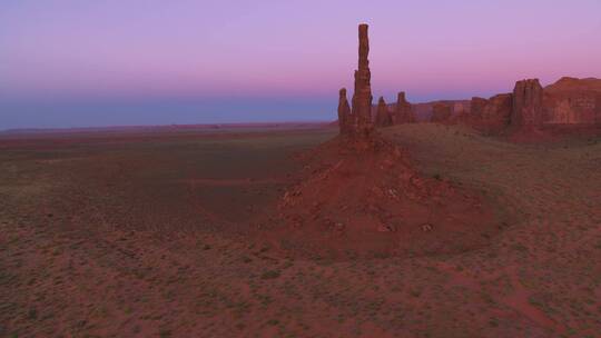 布朗亚利桑那巴特沙漠景观视频素材模板下载