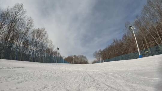 冬季 滑雪场 单板滋雪-2