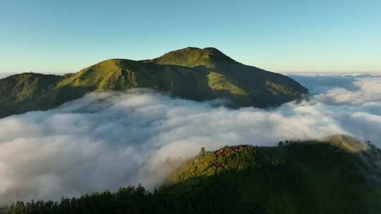 高山云雾美景