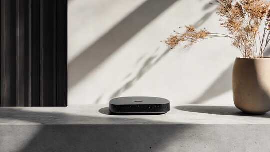 室内台面智能设备光影展示