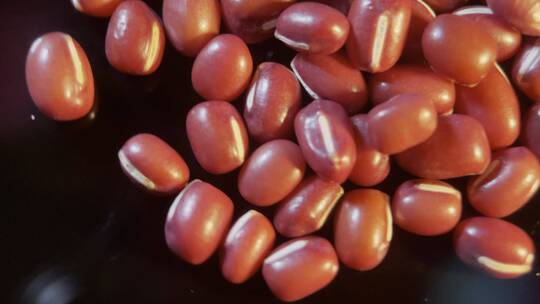 红豆赤小豆粗粮杂粮视频素材模板下载