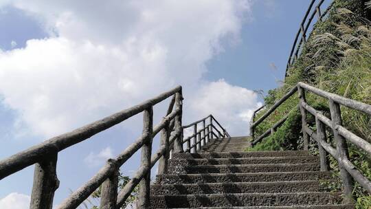 武功山登山步道