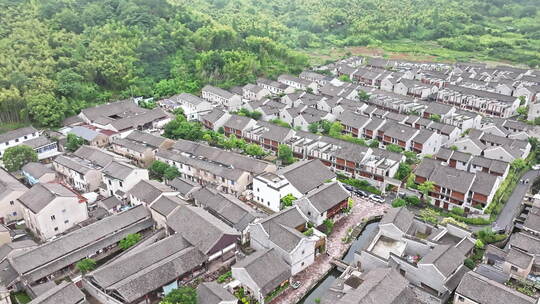 【合集】宁波东钱湖韩岭老街风景区航拍