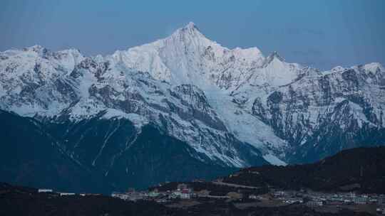 梅里雪山延时